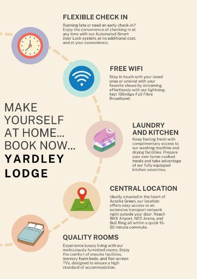 Yardley Lodge 버밍엄 외부 사진
